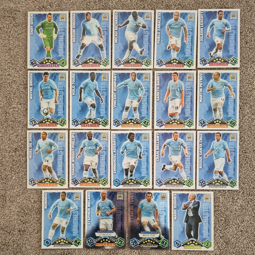 Manchester city match attax - match,