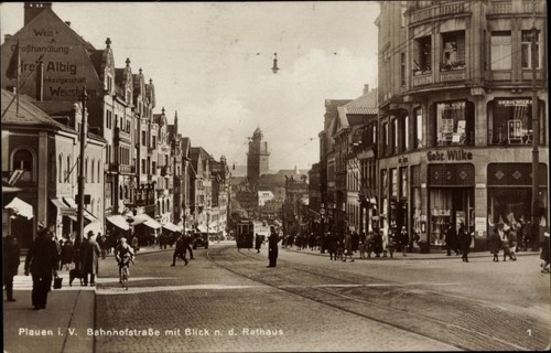 Plauen vogtland - ak,