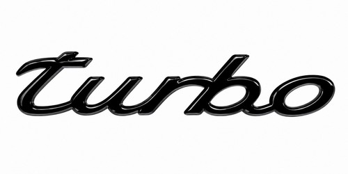 Porsche turbo heck emblem - turbo,