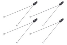 4 Stück 28 Zoll Fahrrad Schutzblech Streben Set 3mm V Strebe 345-360mm 