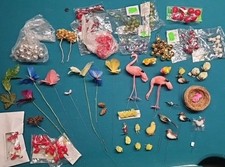 (Steck-) Deko ▪︎ Blumen ▪︎ Schmetterlinge ▪︎ Blumen ▪︎ Kugeln ▪︎ Enten / Vögel..