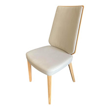 Hülsta Stuhl S800 Leder 5611 Nubuk Touch Hellbeige