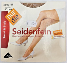 nur die, Seidenfein Gr. 38/40 amber 15 den