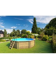Kompl. Holz Pool Weva Octo 530