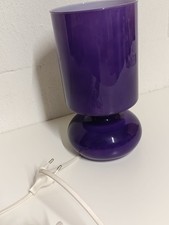 Ikea Lykta Tischleuchte Nachttischlampe Lila  90er Jahre Retro Vintage 