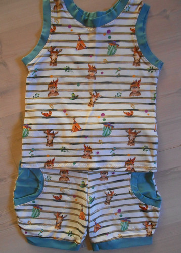 Teiliges jersey sommer - ,