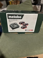 Metabo Basis-Set LiHD 18V 2x4,0Ah Akku 1x2,0Ah + Ladegerät ASC 55 12-36 V Karton