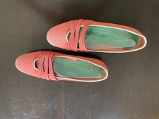 Lacoste Halbschuh / Slipper / Comfortschuh, lachsfarben, Gr. 40,5  - VINTAGE !