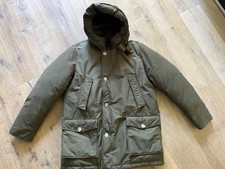 Woolrich Artic Daunenparker, dunkelgrün/khaki, Gr. XXL