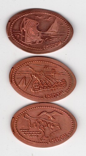 Elongated coin insel - coin,
