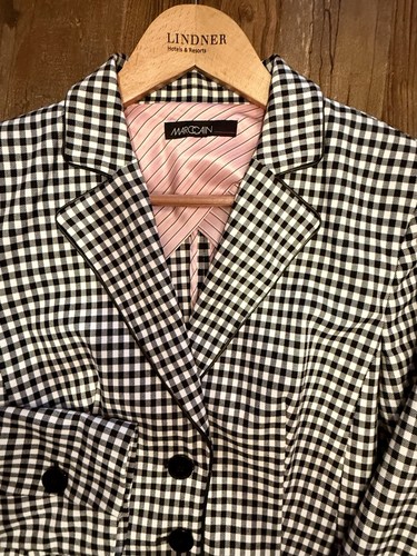 Blazer marc cain schwarz - marc, schwarz/weiss