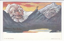 KÜNSTLERKARTE BERGGESICHTER 