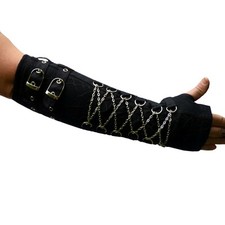 Gothic Armstulpen Mit Ketten