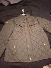 Geographical Norway Winterjacke Herren Jacke mit Kaputze grün Gr.XL