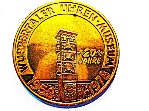 Medaille jahre wuppertaler - medaille, 20