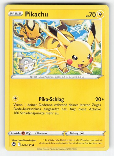 Pikachu 049 195 common - pikachu, silver