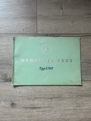 Oldtimer mercedes prospekt - oldtimer,