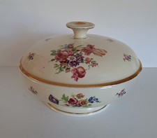 Johann Seltmann Vohenstrauß Deckeldose / Bonboniere Porzellan 50er Jahre