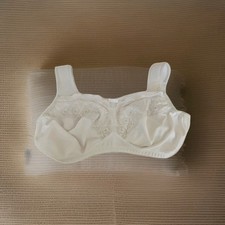 Weißer BH bügellos 85G Miss Mary