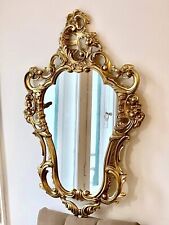 Wandspiegel Oval  Barock Antik