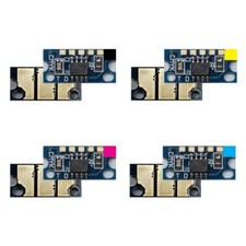 4x Toner Chip Y/M/C/K passt