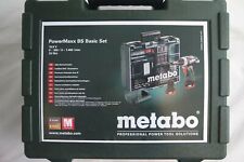 Metabo PowerMaxx BS Basic Set Mobile Werkstatt Akku-Bohrschrauber 10.8 V 2 Ah Li