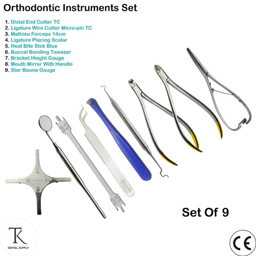 9er set kieferorthopädische - set,