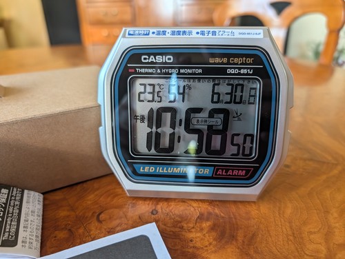 New casio waveceptor digital - new,