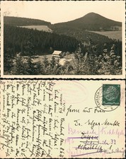 Ansichtskarte Tambach-Dietharz Umland - Hütte 1937