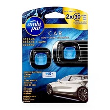 2x2 ml Ambi Pur Febreze Car Depot Auto Duft Raumduft Lufterfrischer Ozeanfrische