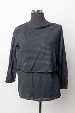 ??Lagenlook Eve in Paradise doppelt Fein Strick Pullover Gr. L transparent?