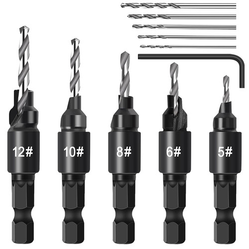 Kegelsenkerbohrer-Set
