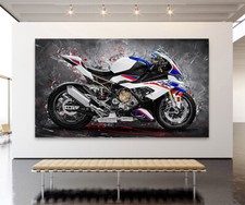 ACRYLGLAS WANDBILD BMW S1000RR