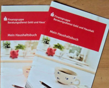 2 x  Mein Haushaltsbuch Finanzen Geld Planer Haushaltsplaner Budgetplaner NEU