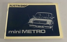 1981 Austin Mini Metro Stand