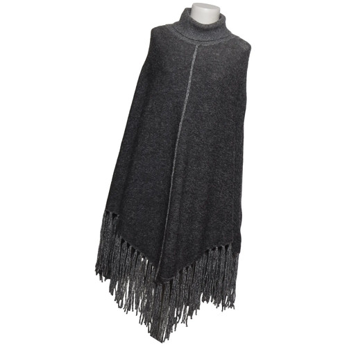 Zara knit poncho größe - zara, poncho,