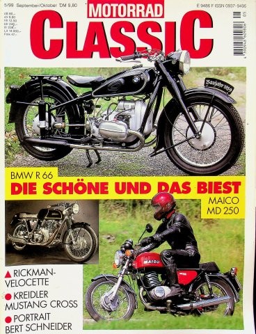 Motorrad classic 1999 - 2),