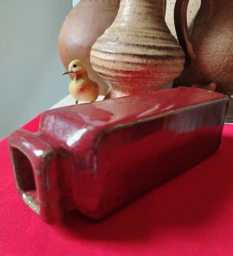Vase vintage glasur keramik - vase,