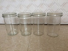 4 Stück Einmachglas Ruhrglas