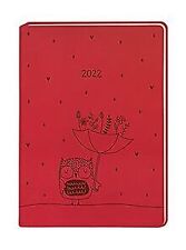 Terminplaner Lederlook A6 Rot 2022: Terminplaner ... | Buch | Zustand sehr gut