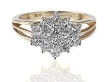Pave 0,76 Cts Runde Brilliant