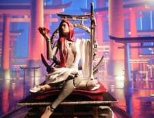 Android Ninja Girl Diorama 3D Fan Art Resin 1/20 7 cm Unikat***