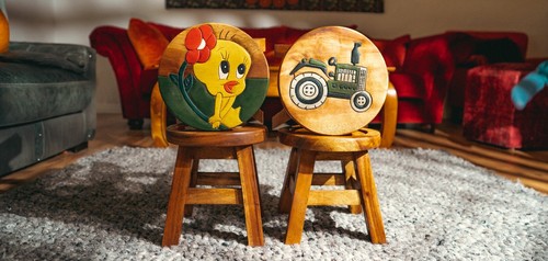Kinderhocker holz mit - holz, 25