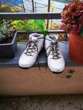 Seltene TIMBERLAND Boots Wanderschuhe Wanderstiefel in WEIß - Echtleder in Gr 41