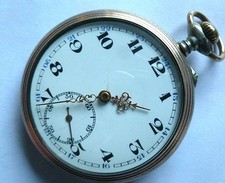 antike  TASCHENUHR - PLATINI -