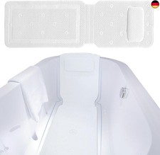 STFALI Badewannenmatte mit Kissen, Badewannenmatte, Sprudelmatte Badewanne, zur