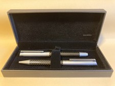 SENATOR Schreibset "Carbon" Füllfederhalter u. Drehkugelschreiber in Geschenkbox
