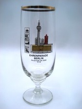 DDR Ehrengeschenk Bierglas NVA Ehrenparade Berlin 1978