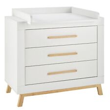 Schardt Wickelkommode Miami White 109 cm breit weiß geölt TOP