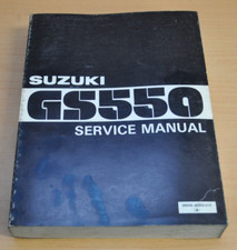 SUZUKI GS 550 Motor Engine Elektrik ab 1977 Service Manual Werkstatthandbuch